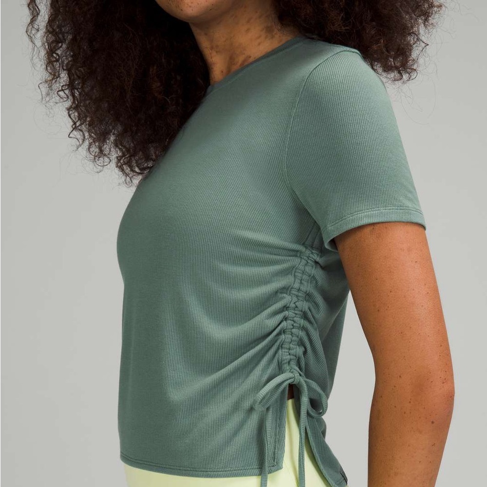 Lululemon Side Cinch Ribbed T-Shirt